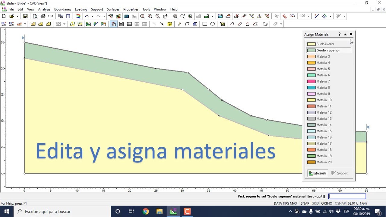 Tutorial Slide | 3.- Editar y asignar materiales