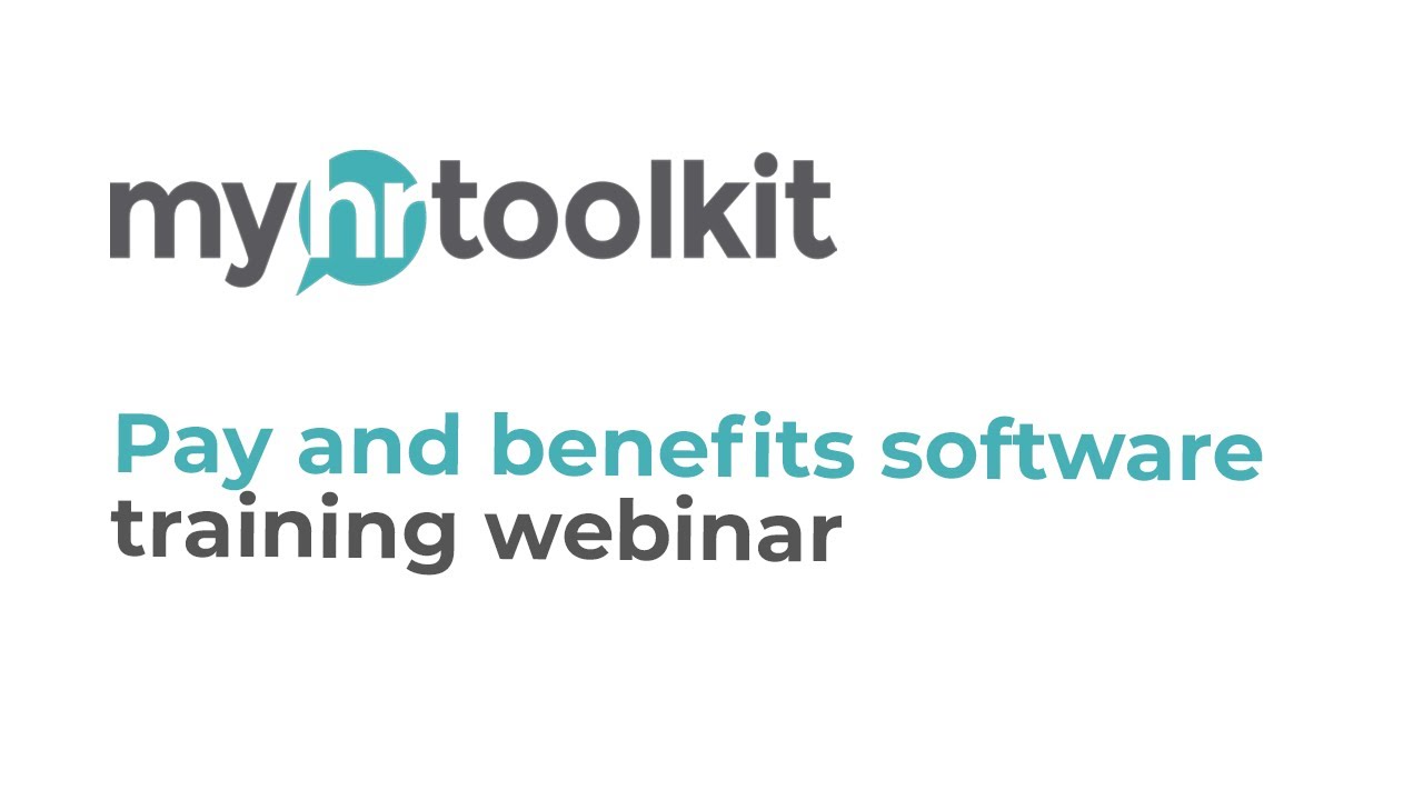 Pay and benefits software training webinar