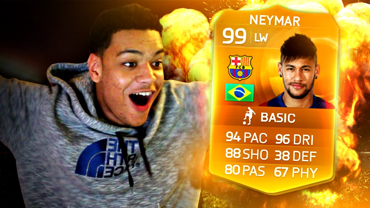 WTF 99 MOTM NEYMAR ON DRUGS!!!! FIFA 15