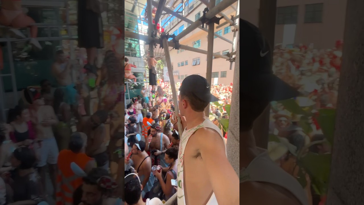 Inside A Rio Carnival Bloco! 🇧🇷