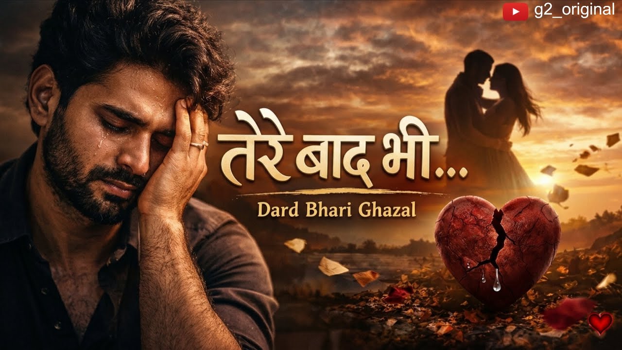 Tere baad bhi | तेरे बाद भी | new dard bhara gajal | Kundan Sharma #gajal   @tseries 