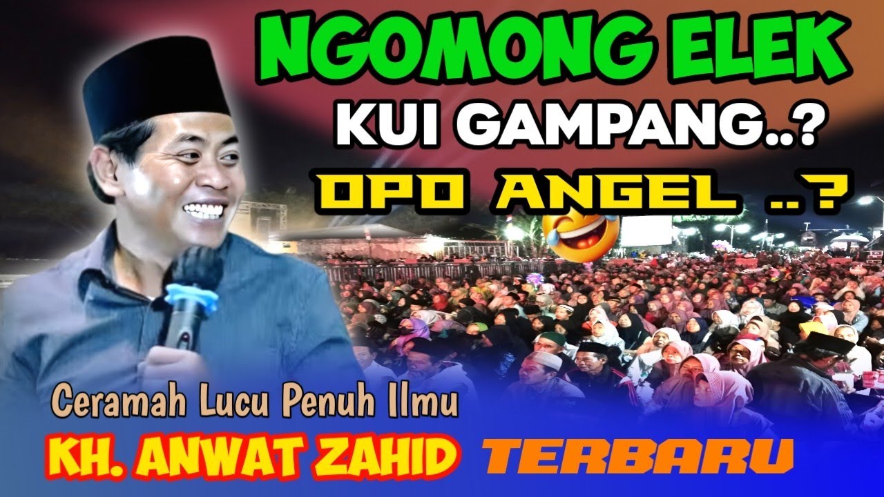 🔴 PENGAJIAN LUCU KH. ANWAR ZAHID TERBARU TERBARU 2026 || LIVE MASJID AGUNG SEMARANG