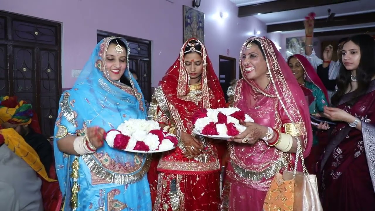 RJ Wedding Part 7 || Phere & Vidaai || Rajasthani Songs Rajputi Wedding Culture @jyotsanarathore4835