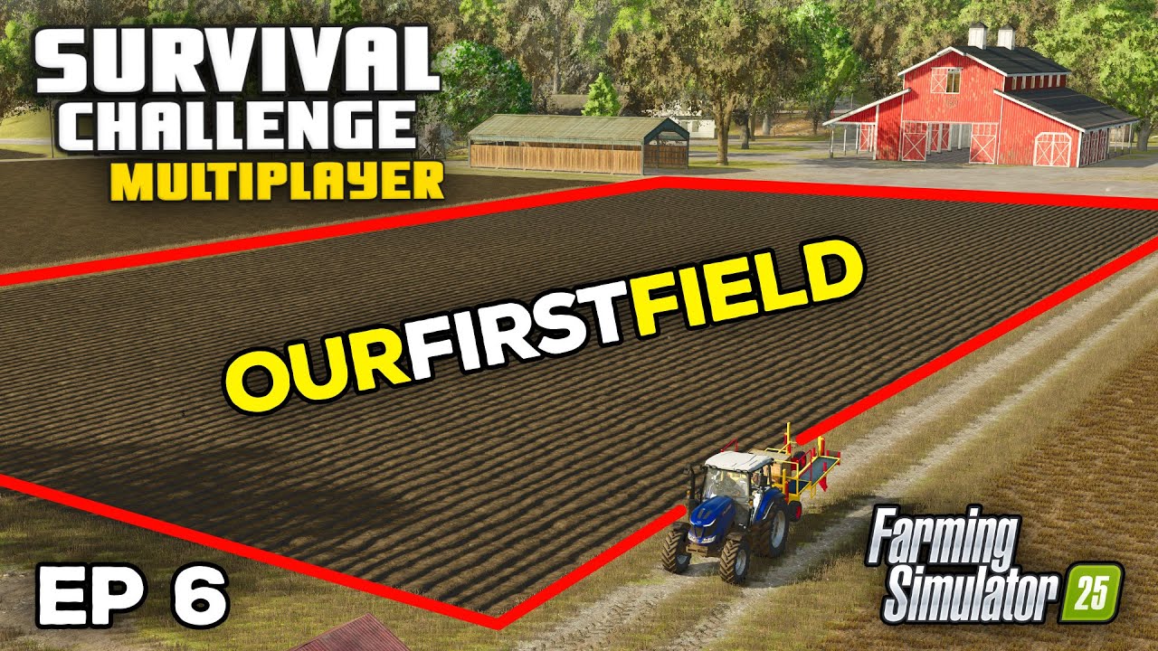 МЫ КУПИЛИ ПОЛОВИНУ САРАЯ! | Farming Simulator 25 — Испытание на выживание | Эпизод 6