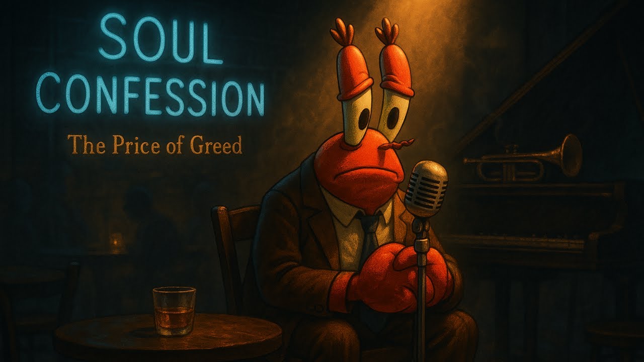 What if Mr. Krabs Confessed About his Greed? (1950s Soul Confession)