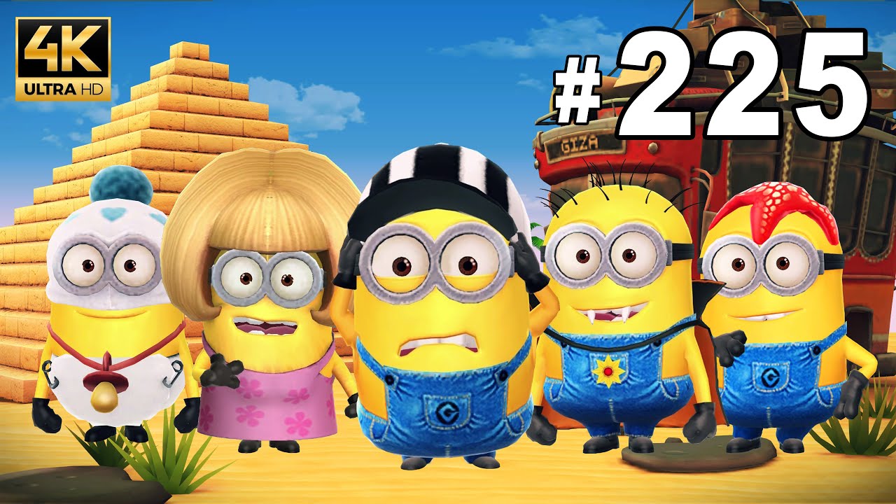 Despicable Me Minion Rush The Pyramids - LEVEL 806-808 | Ep 225 PC UHD 4K
