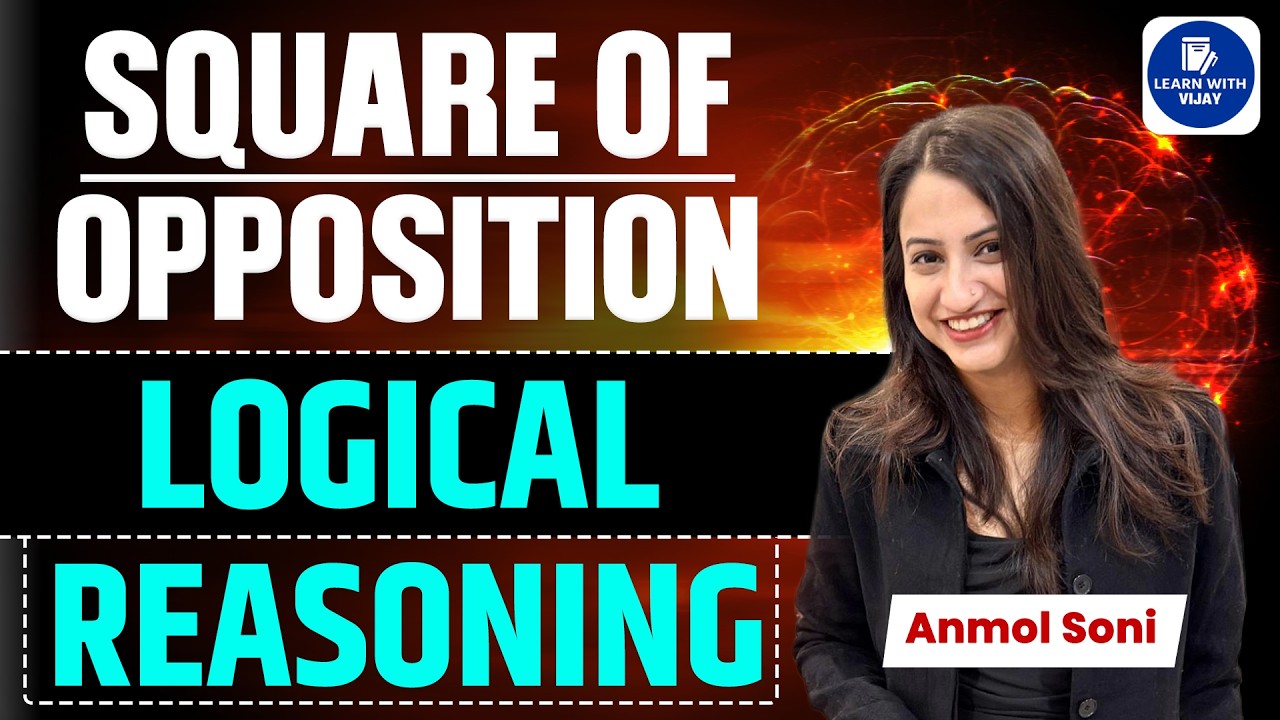 Square Of Opposition | Logical Reasoning For UGC-NET Paper 1