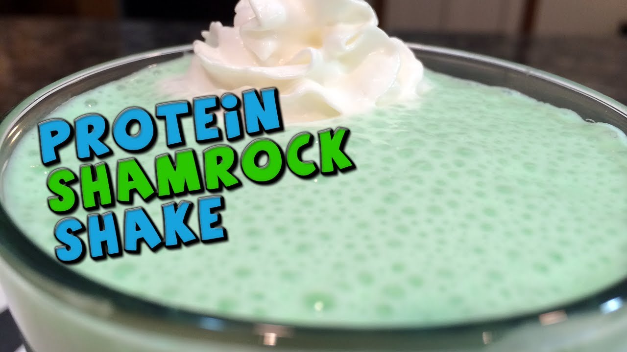 Healthy Shamrock Shake Alternative | High Protein