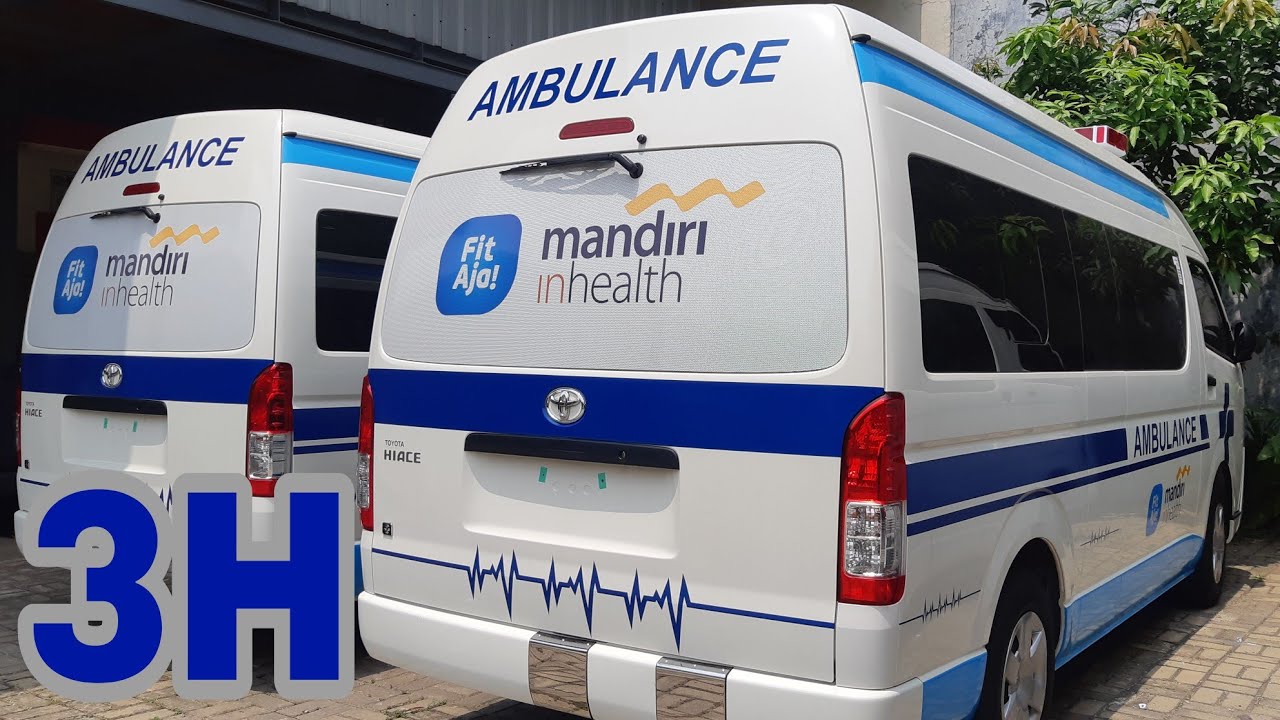 Ambulance Hiace Mandiri In Health || Kembar Tiga || TSM AMBULANCE