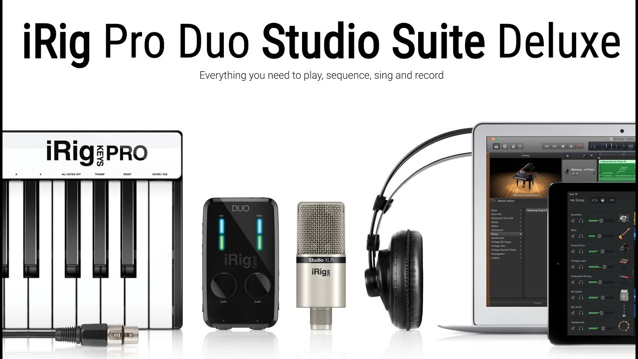 iRig Pro Duo Studio Suite Deluxe unboxing