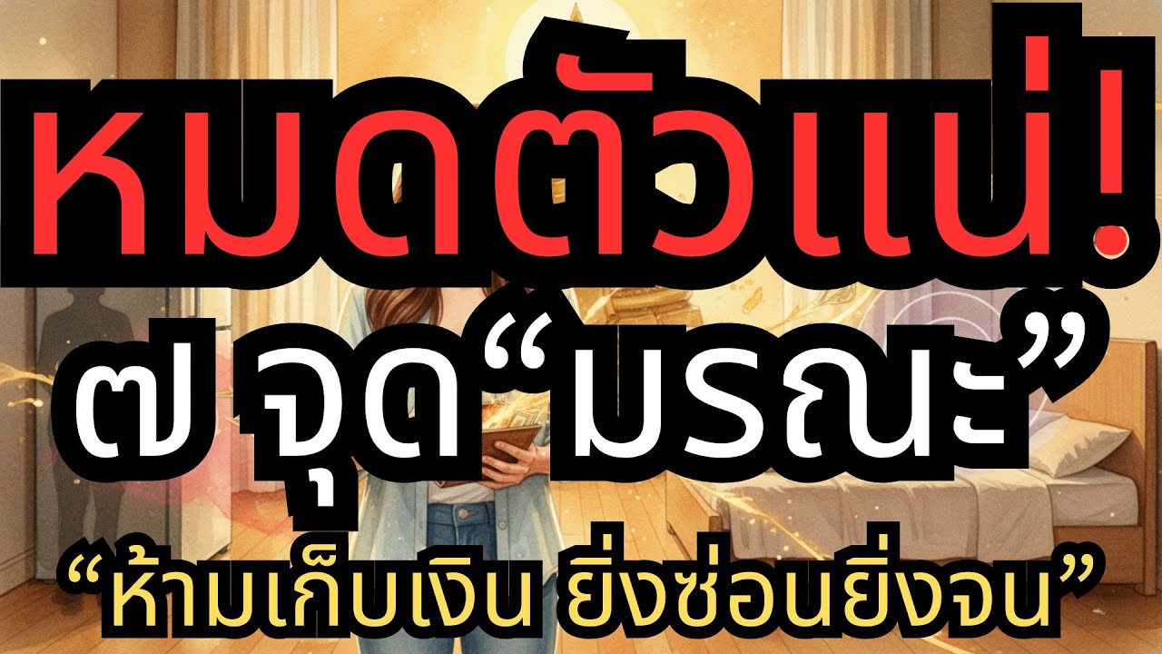 หมดตัวแน่! ถ้าเก็บเงิน 7 จุดอาถรรพ์นี้ ย้ายด่วนก่อนสาย วิธีแก้เคล็ดรับทรัพย์ทันตา