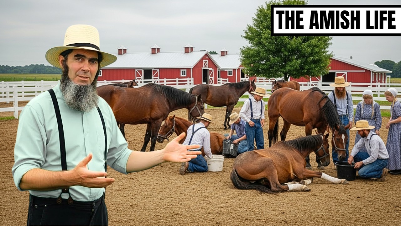 What Amish Do With Horses That Can't Work Anymore After 25 Years | The Amish Life