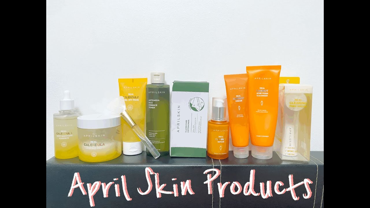 Trying April Skin Products