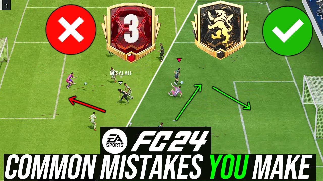 FC 24 - MISTAKES That YOU Make That ELITE Players Do Not (HOW TO IMPROVE TUTORIAL)