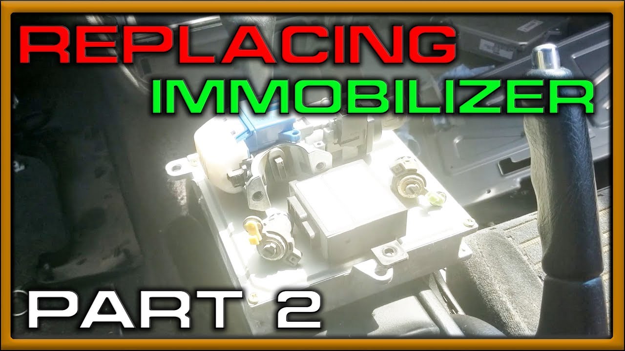 97-01 Honda Prelude BB6 Ignition Lock replacement & Immobilizer Part 2
