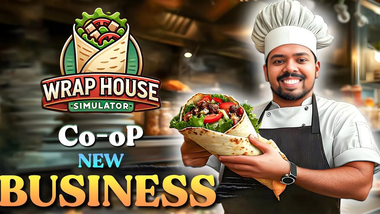 We STARTED A New SHAWARMA SHOP | WRAP HOUSE SIMULATOR