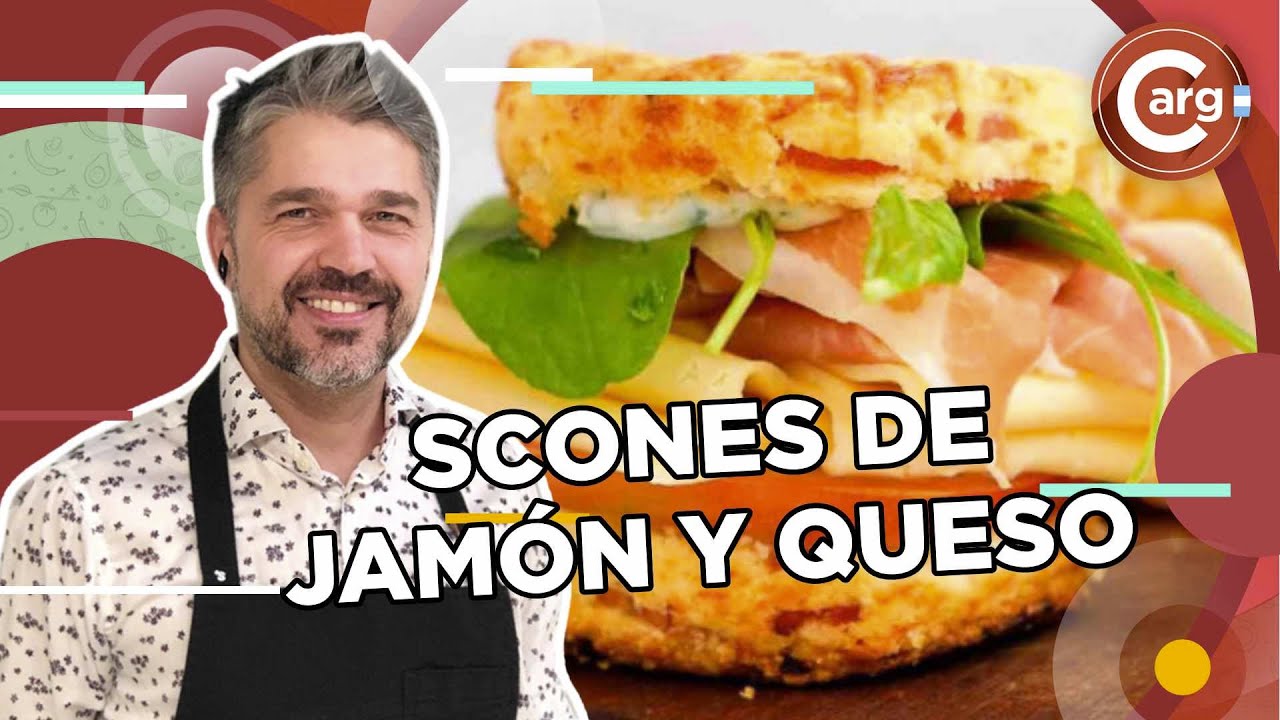 SCONES DE JAMÓN Y QUESO