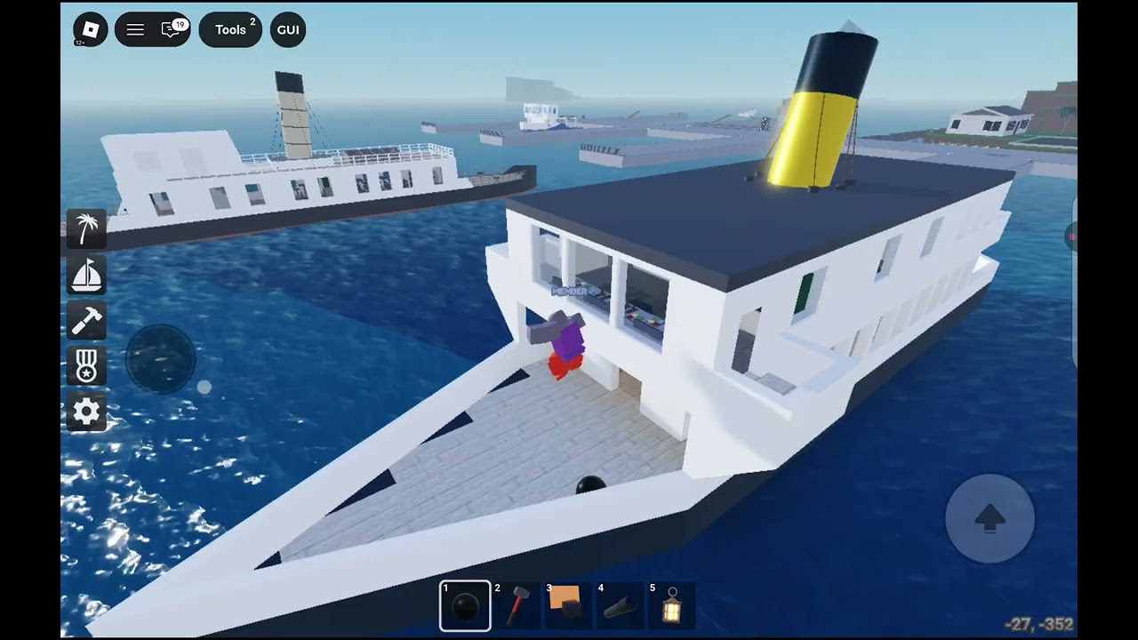 Roblox Sail and Sinking Simulator Destroy a All Ship in Main Island Part 1