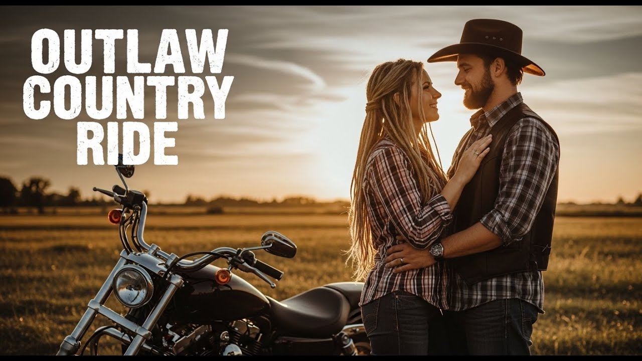 Outlaw Country Ride 🎶 Two Hearts Riding Gently Across Country Land