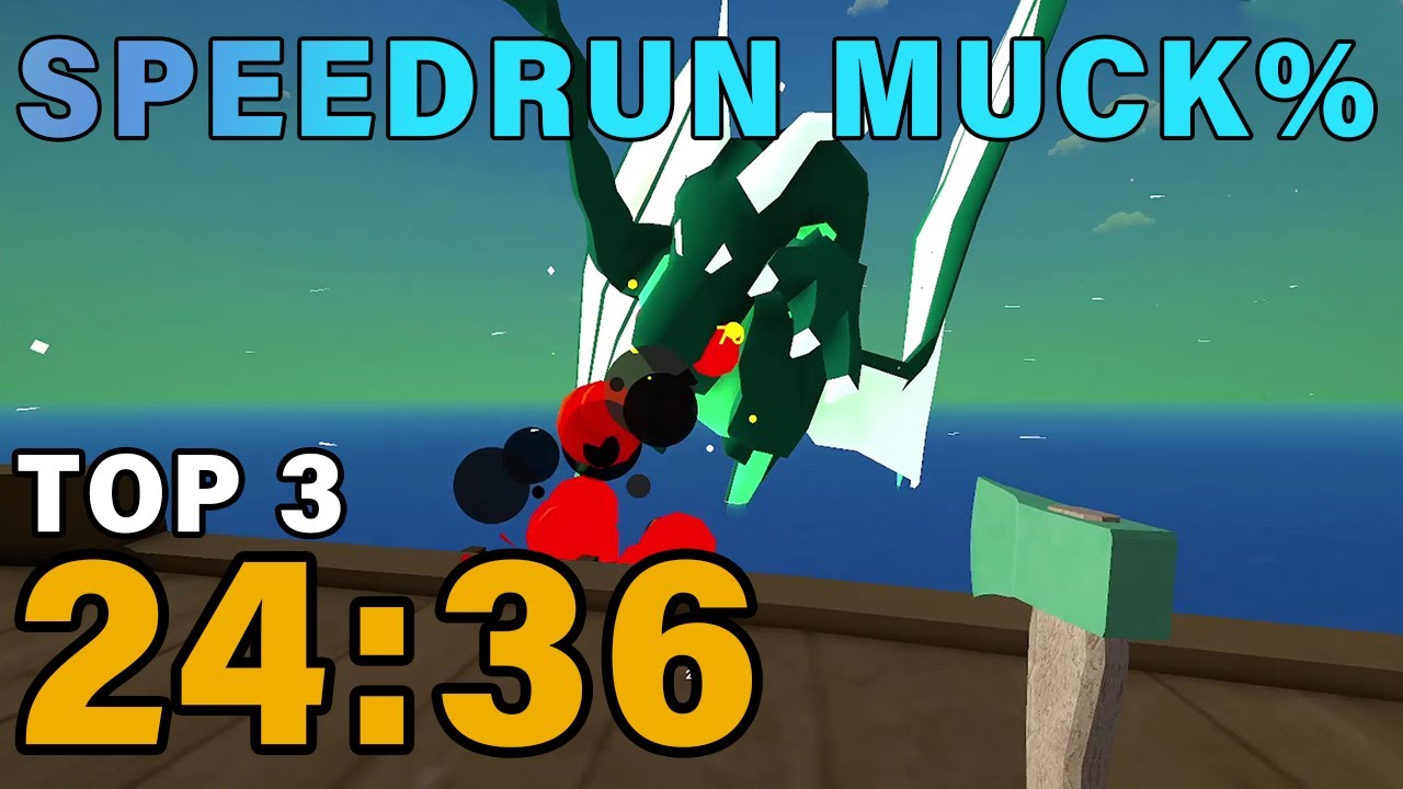 Muck - Speedrun in 25 Minutes with the NEW STRATEGY & ROUTE | RSG Any% [EDITED]