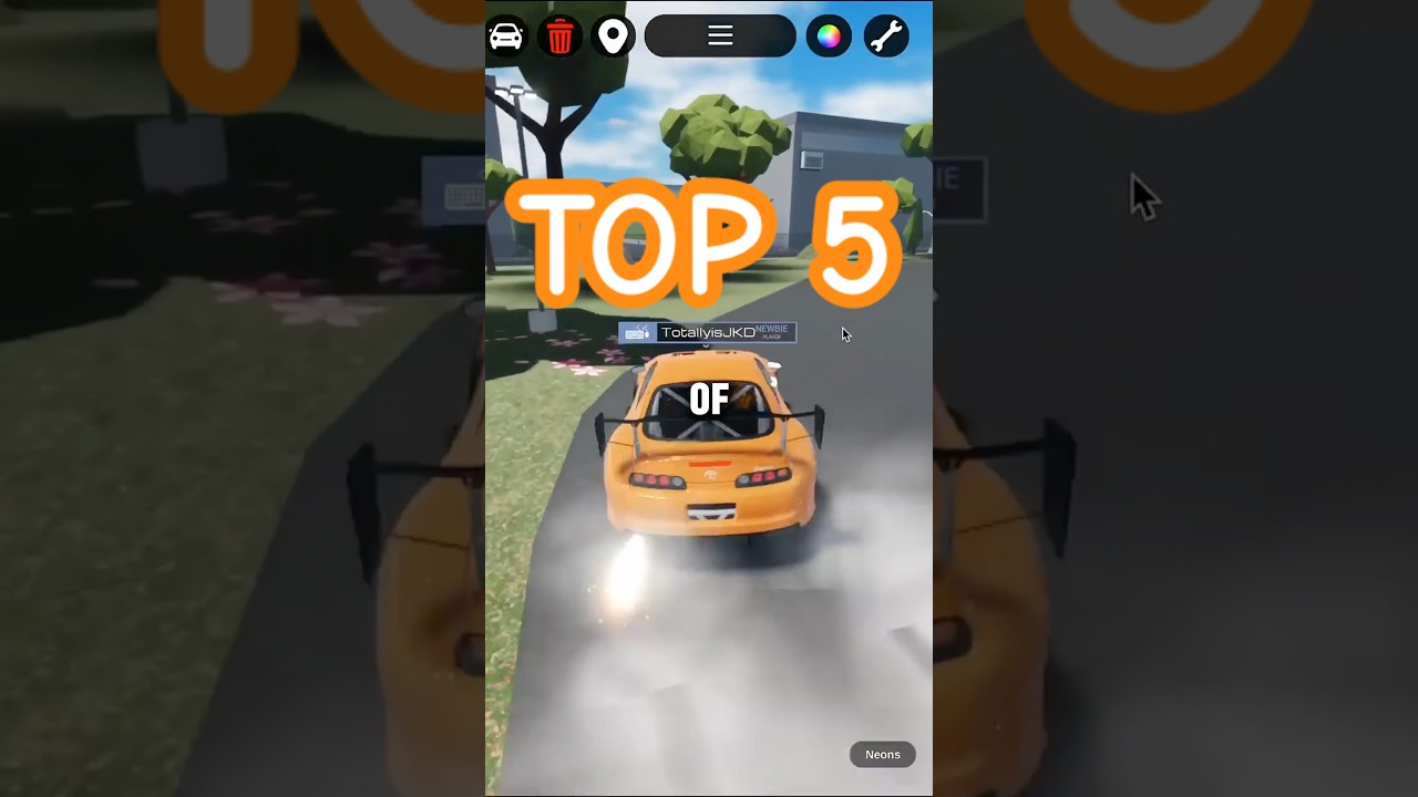 Top 5 Roblox car games that are actually fun! #roblox #robloxgames @NapsRoblox
