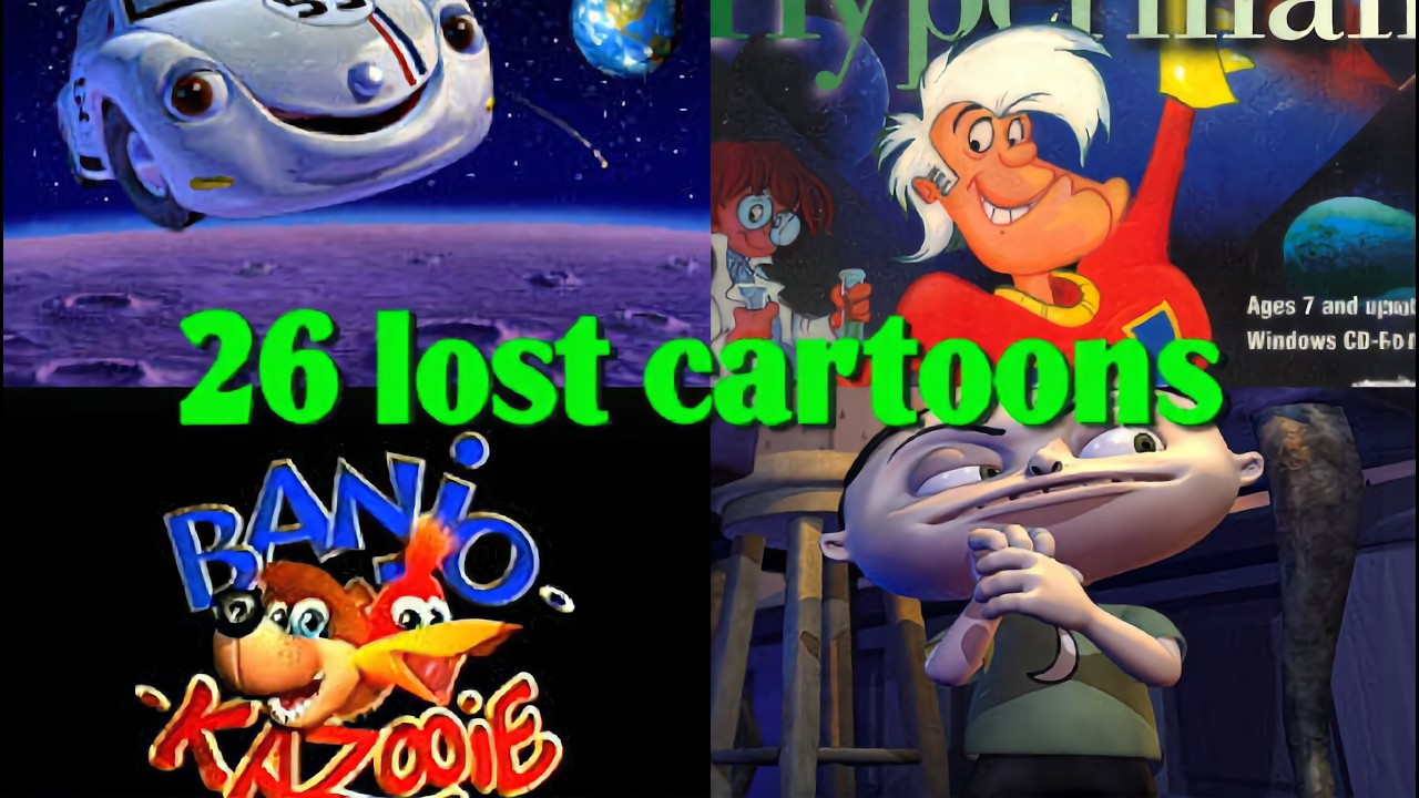 26 Lost Pieces of Animation