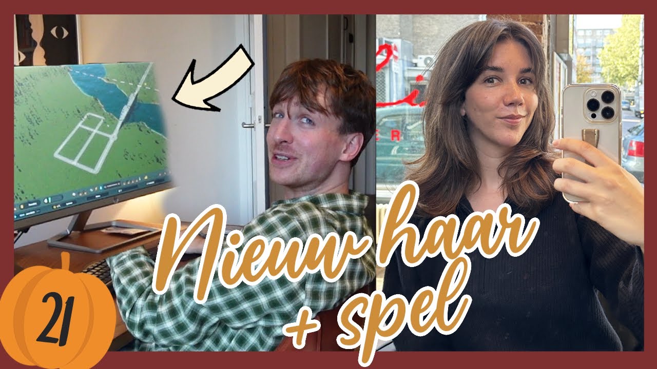Naar de kapper & speciale dag voor Nick! 🍂 VLOGTOBER 21