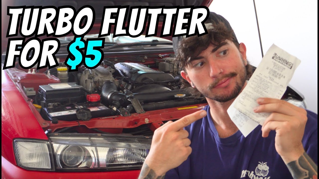 Как получить турбо-Flutter за 5 долларов! | SR20 Заблокированный BOV!