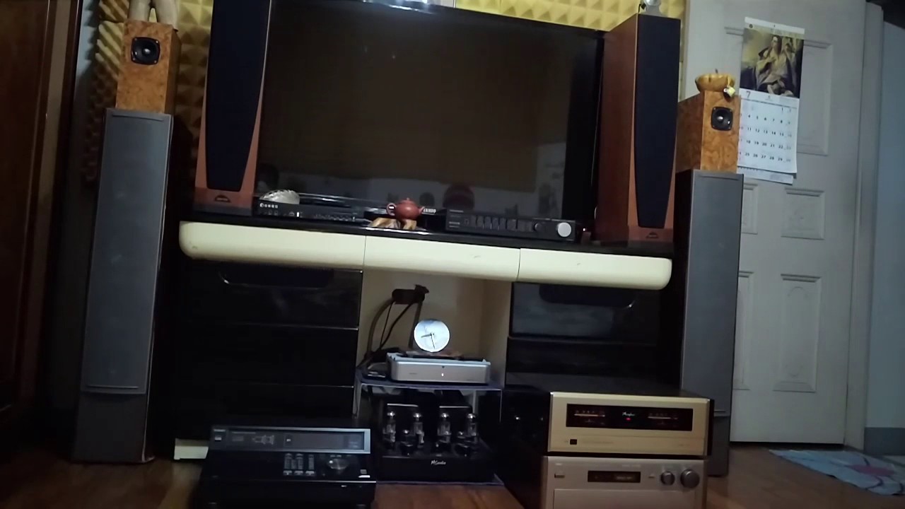Accuphase p-102+Yamaha avc-3000*Spendor S5e