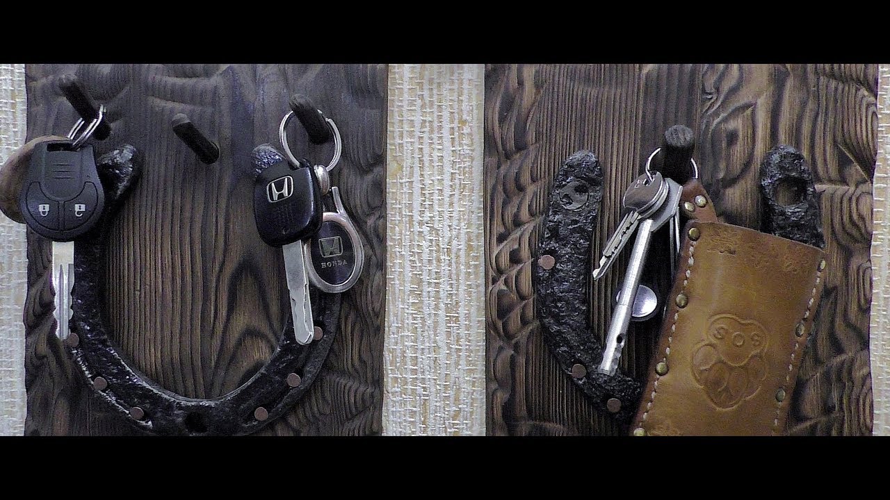 Ключница из Старой Подковы. Находки Которые Мы Находим на Копе и не Придаём им Значения.Сделай Сам.