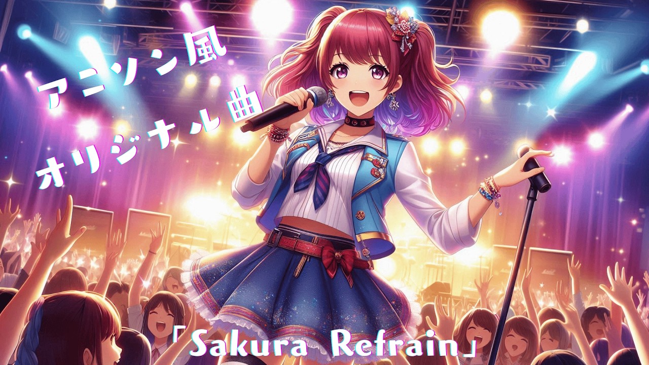 [アニソン風ポップ曲]「Sakura Refrain」