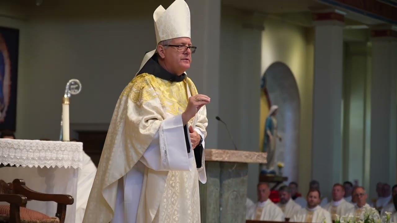 Bishop Michael Martin homily - Deacon Ordination