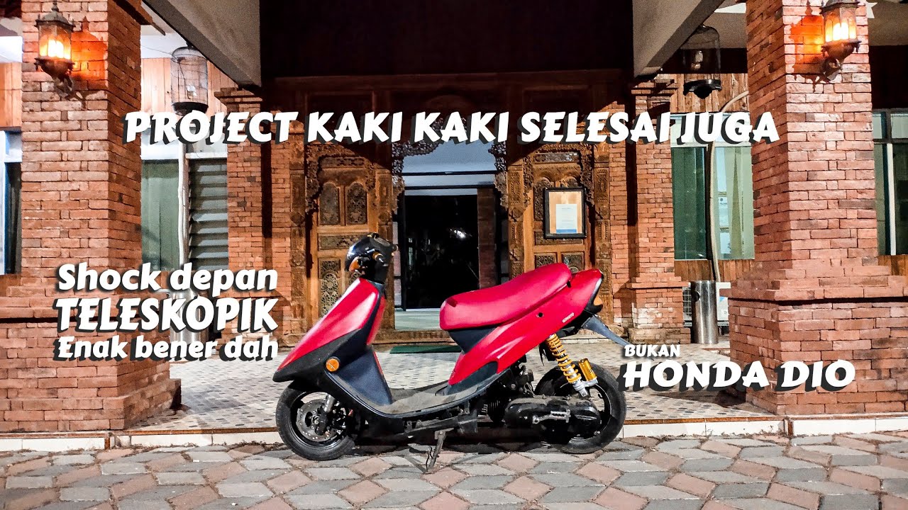 UPGRADE SHOCK DEPAN SANEX QJ 50