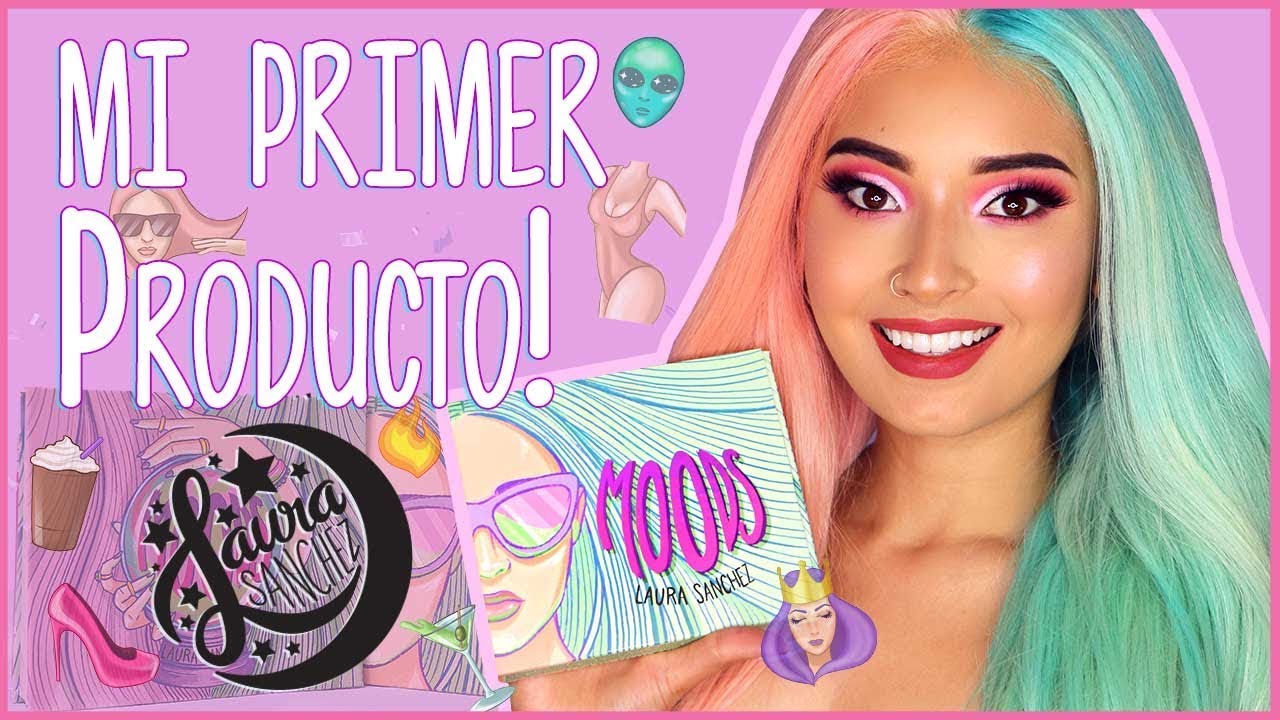 MI PRIMER PRODUCTO!  MOODS Eyeshadows & Highligthers | Laura Sanchez