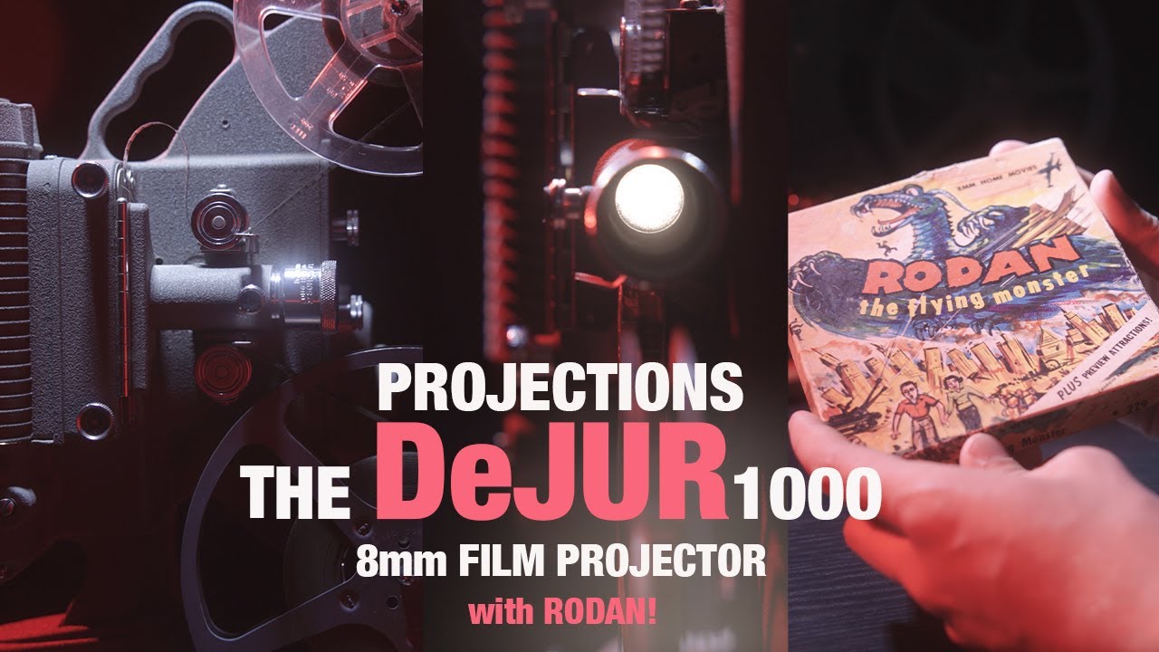 Projections: The DeJur 1000 8mm Projector featuring Rodan
