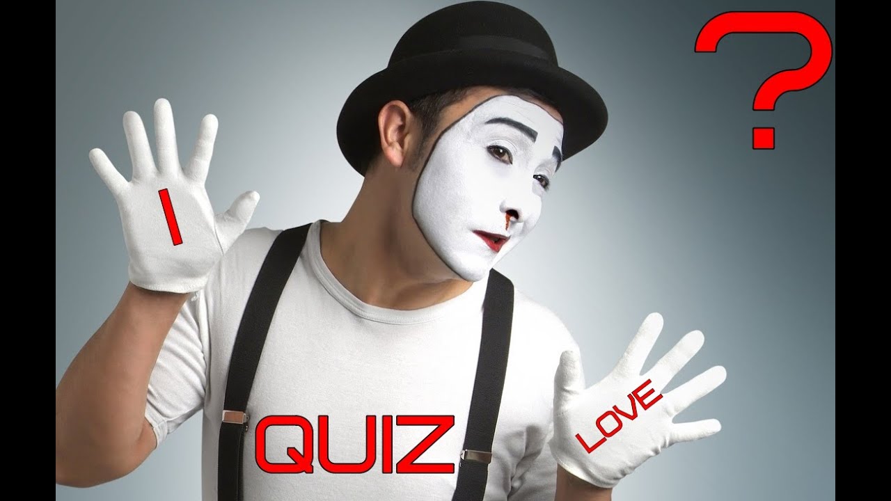 Pantomime Quiz: Questions and Answers. Pantomime test