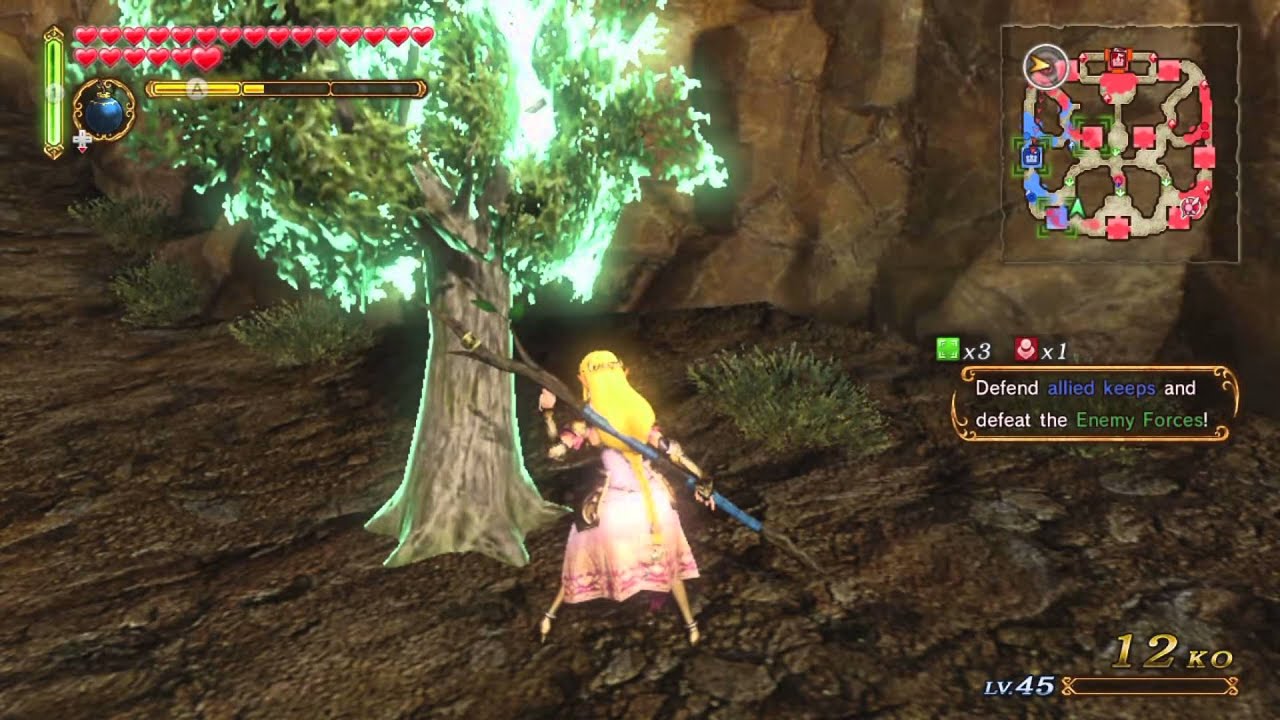 Hyrule Warriors - Skin-Swap Glitch for Zelda