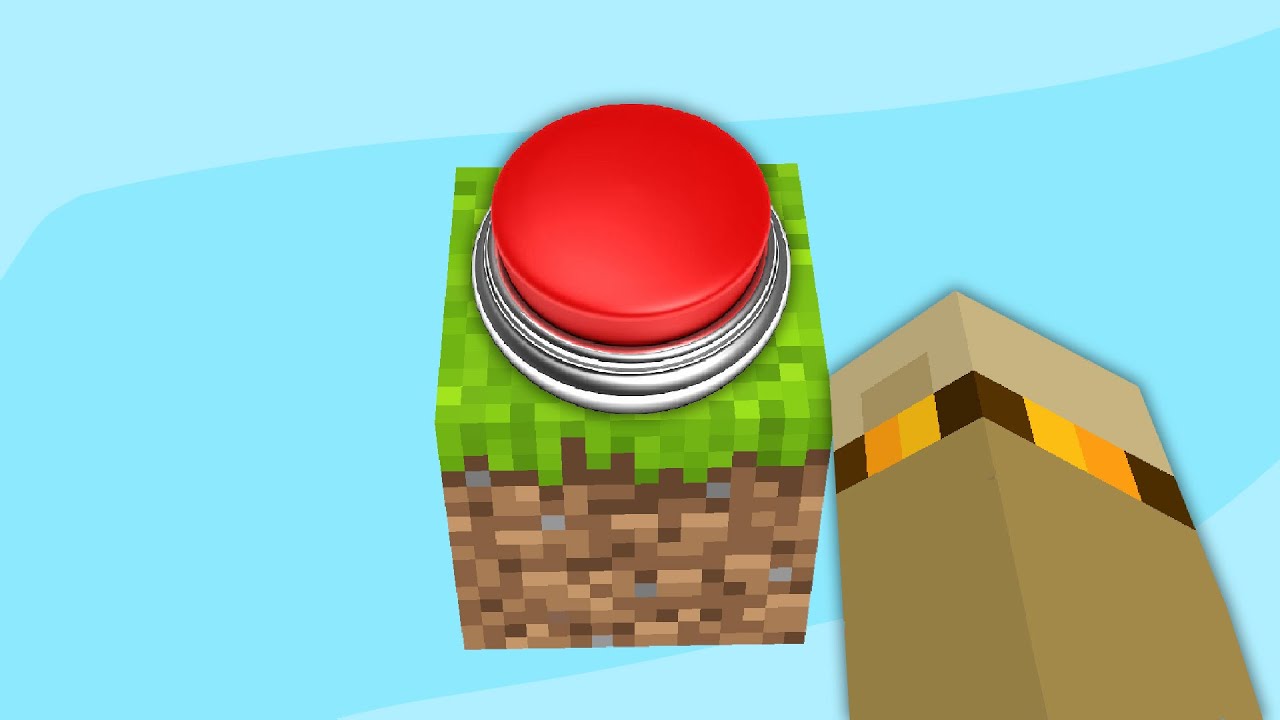 Minecraft Mais sur 1 BOUTON
