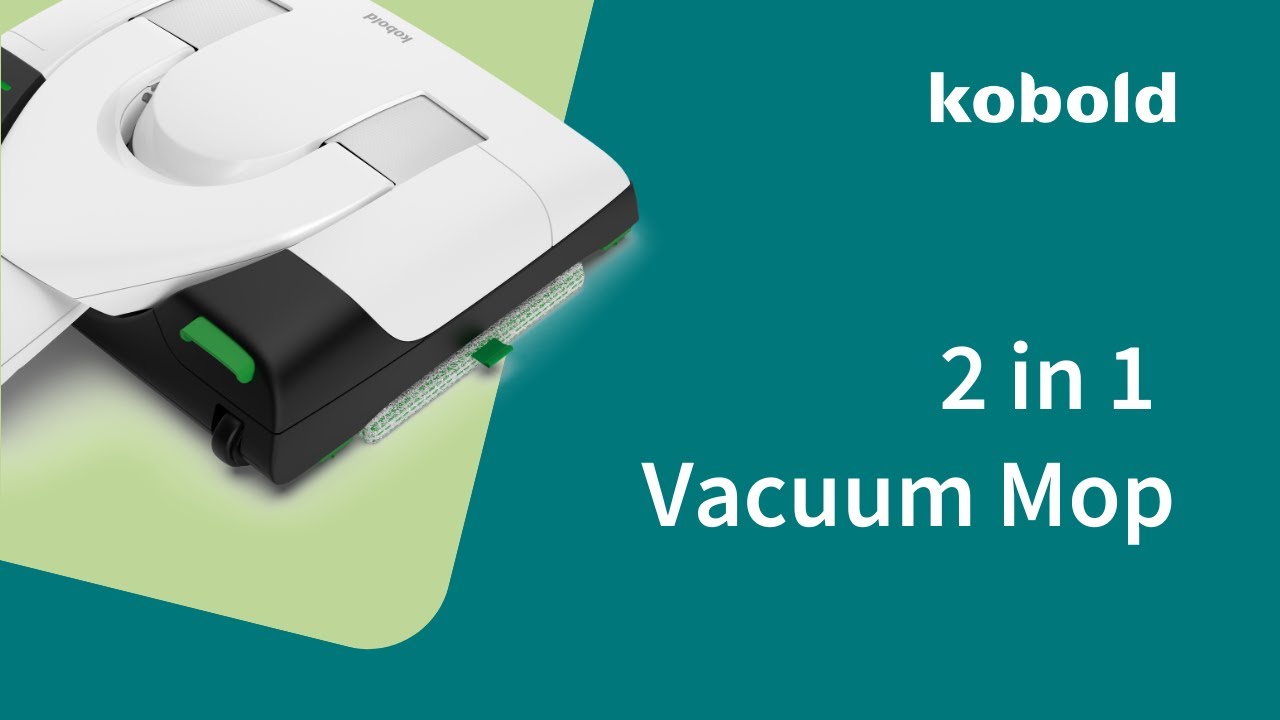 Save Time and Effort with the Kobold VK7 Cordless Vacuum Mop!