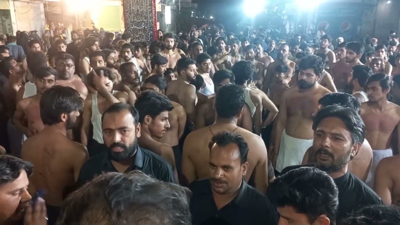 21 Ramzan Shahadat  Mola Ali a.s Matami Sangat Sarkare Jon Hafizabad Ward no 1 Hafizabad