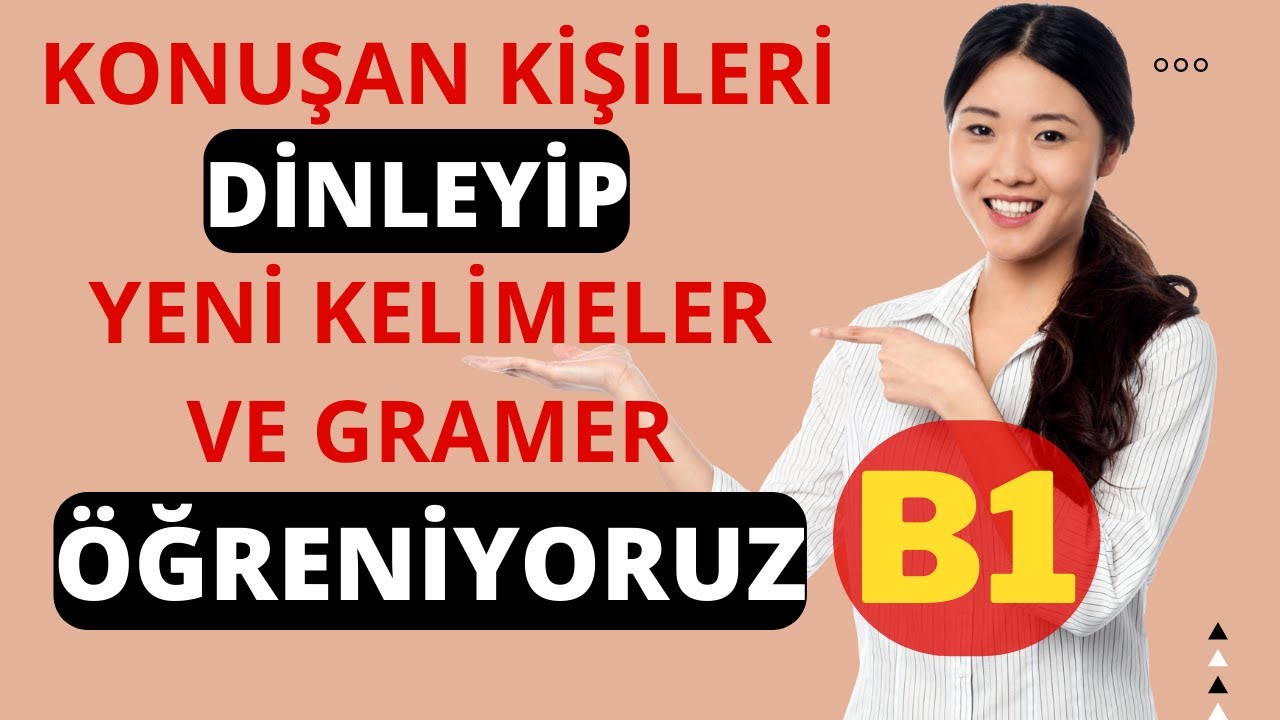 #B1/01 KONUŞAN ALMANCA B1 SEVİYESİ CÜMLE ÇÖZÜMLEMELERİ