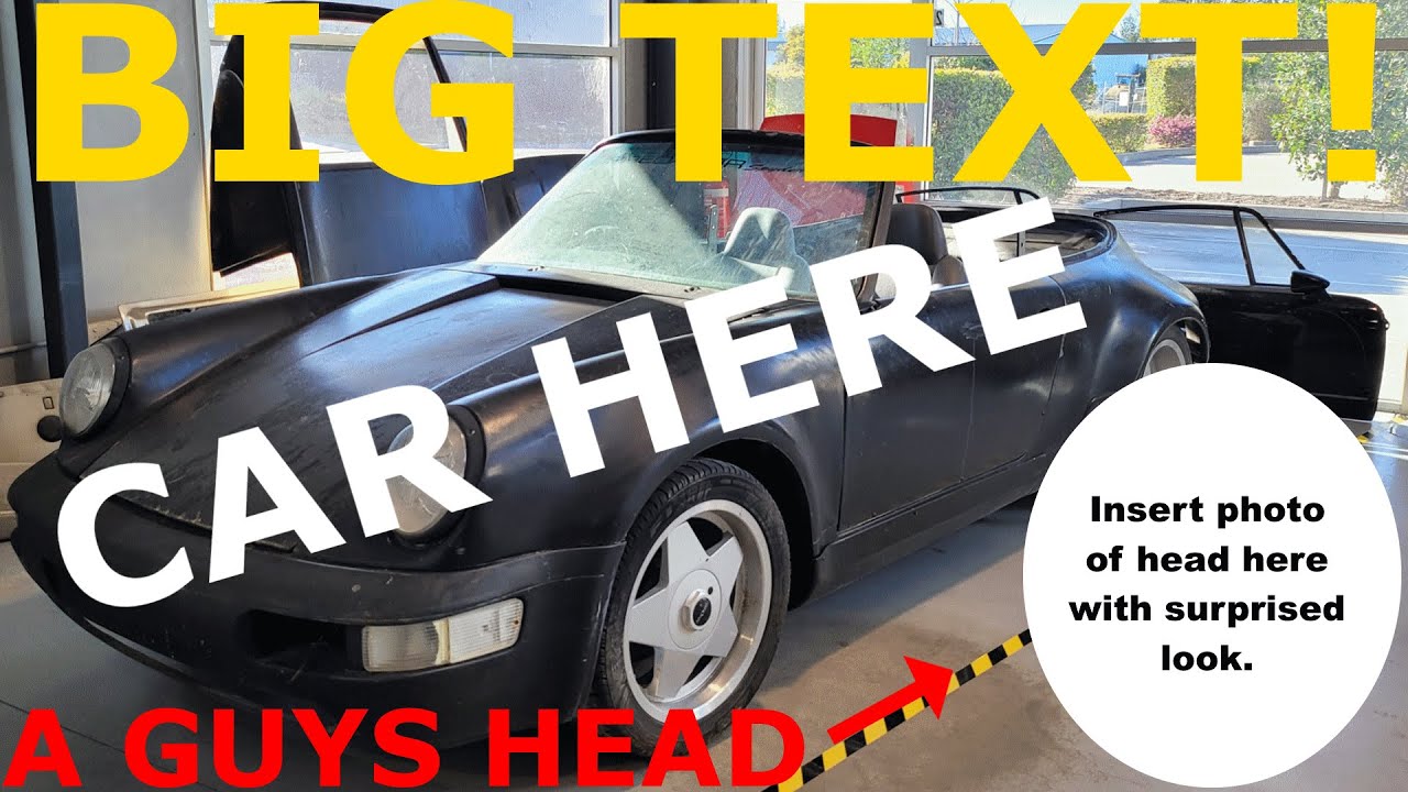 Pt.1: Introducing, my Porsche 911 (964) Turbo... kind of.