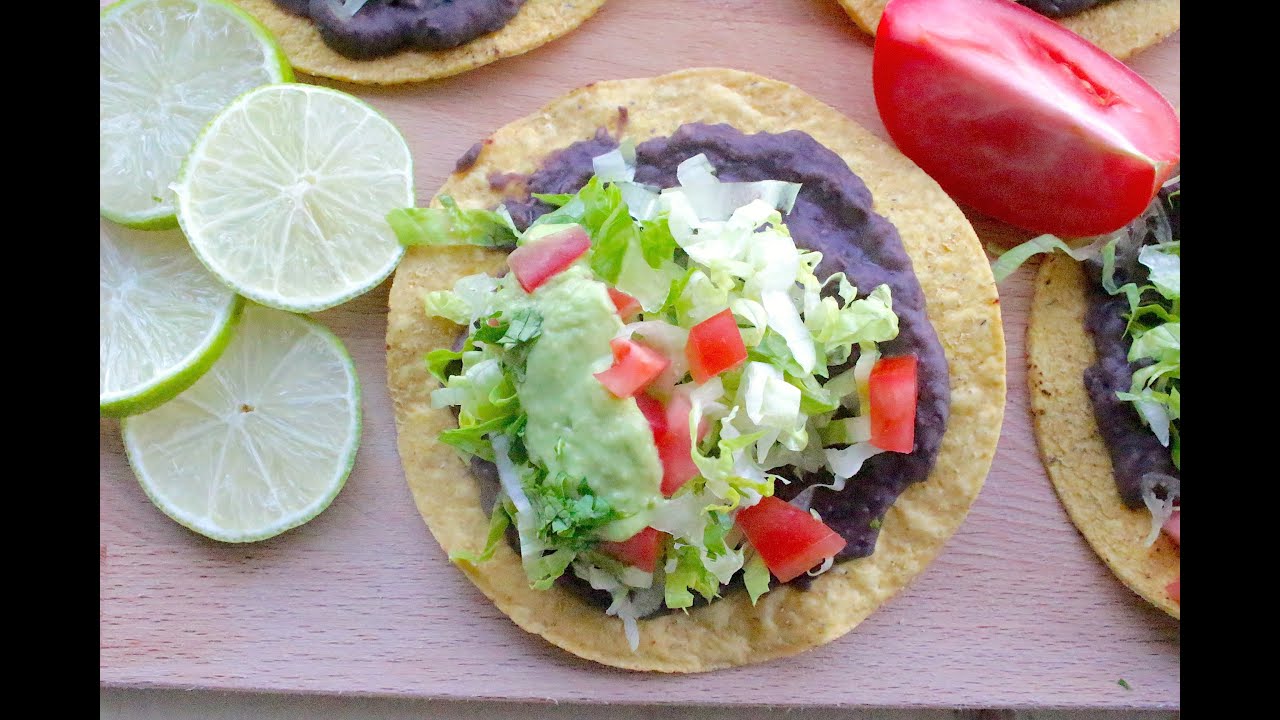 Tostadas & Tomatillo Sauce