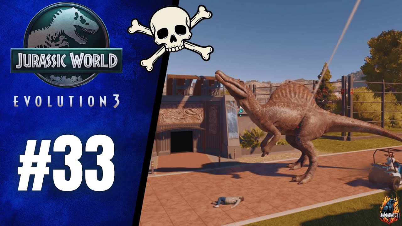🦕JURASSIC WORLD EVOLUTION 3🦖#33 - SPINO frisst meine Gäste!