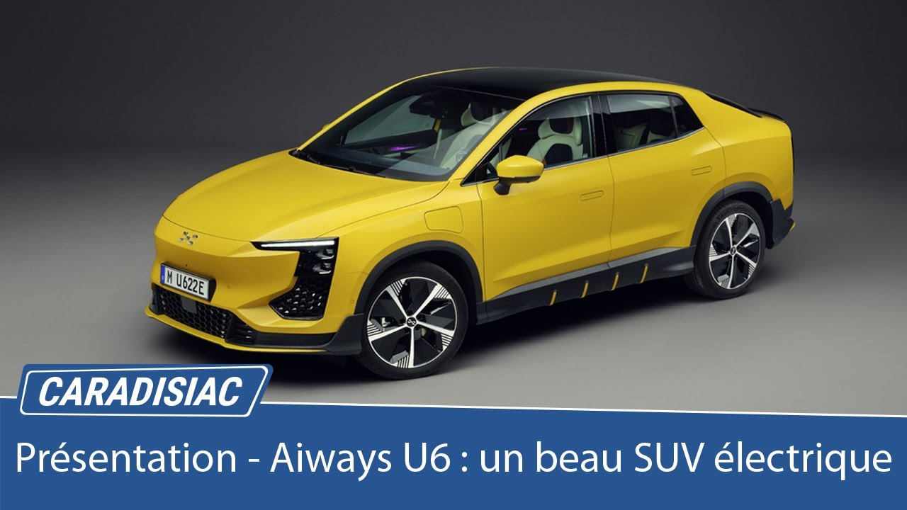 Présentation - Aiways U6, un beau SUV électrique chinois ?