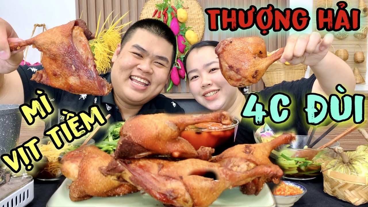 Căng Da Bụng Với 2 Tô Mì Vịt Tiềm Thượng Hải 4 Cái Đùi Góc Tư Thơm Ngon Khó Cưỡng | Tập 742