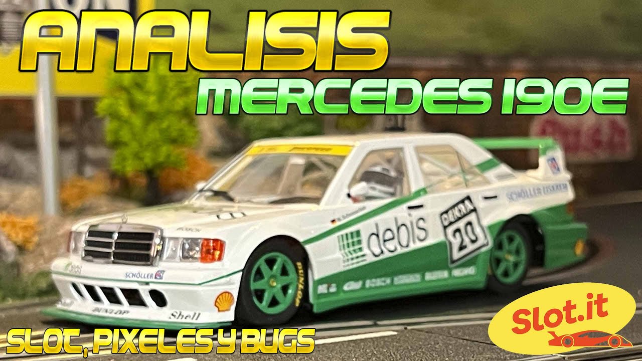 Análisis Mercedes 190E, Slot.it