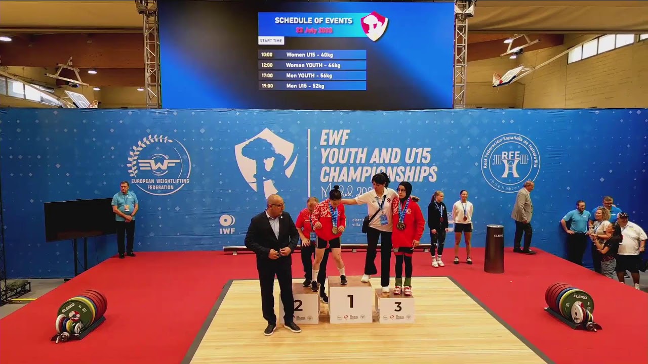 2025 EWF Youth and U15 Championiships - Madrid, ESP - Women Youth - 44 kg