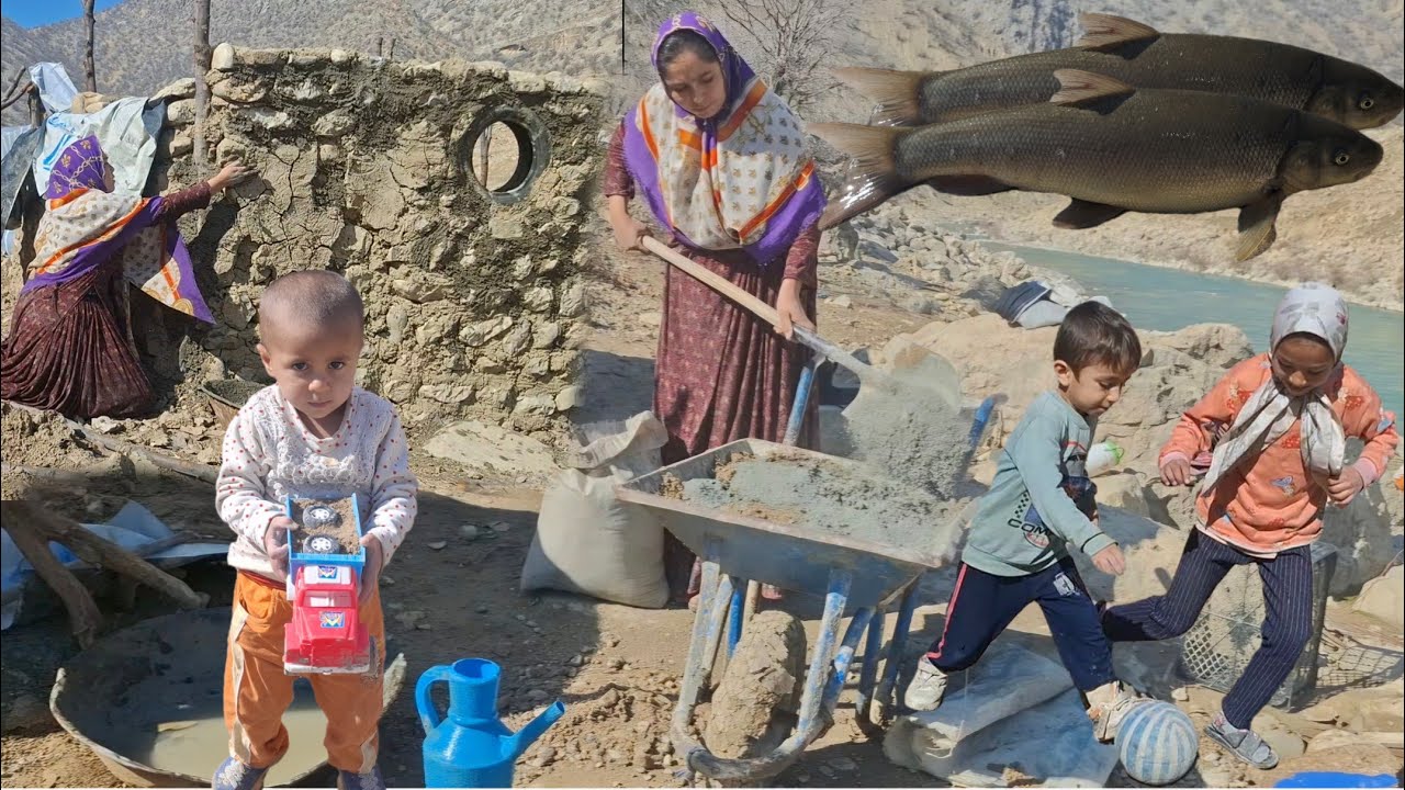 A true story of peace in the heart of the mountain, fighting the hardships of lifeBuilding a house
