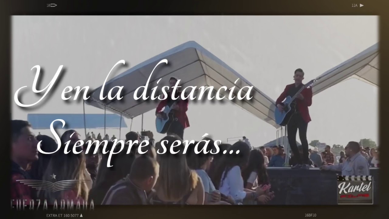 “Mi eterno amor secreto” Fuerza Armada  (Lyric video)